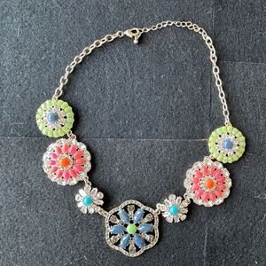 Multi-Stone Statement Necklace